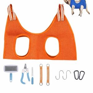 Orange Pet Carrier Harness
